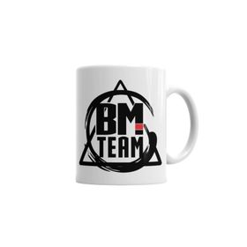 Baskı Dükkanı KB5790 Bm Team Jiu Jitsu Porselen Kupa Bardak