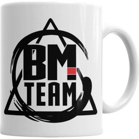 Baskı Dükkanı KB5790 Bm Team Jiu Jitsu Porselen Kupa Bardak