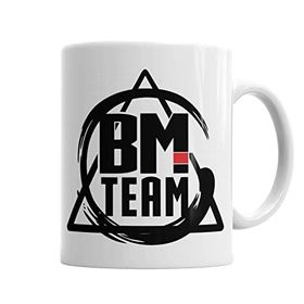 Baskı Dükkanı KB5790 Bm Team Jiu Jitsu Porselen Kupa Bardak