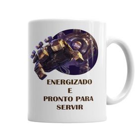Baskı Dükkanı KB5794 Blıtzcrank Legue Of Legends Porselen Kupa Bardak