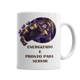 Baskı Dükkanı KB5794 Blıtzcrank Legue Of Legends Porselen Kupa Bardak