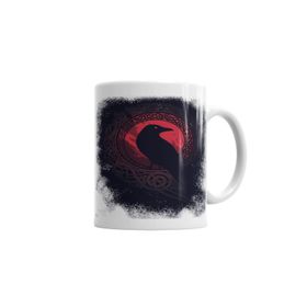 Baskı Dükkanı KB5800 Black Crow Porselen Kupa Bardak