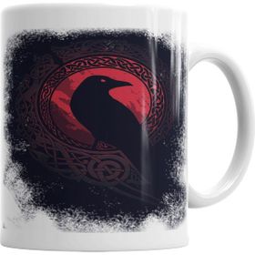 Baskı Dükkanı KB5800 Black Crow Porselen Kupa Bardak
