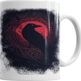 Baskı Dükkanı KB5800 Black Crow Porselen Kupa Bardak