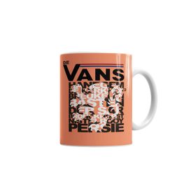 Baskı Dükkanı KB5815 De Vans Futebol Holandes Porselen Kupa Bardak