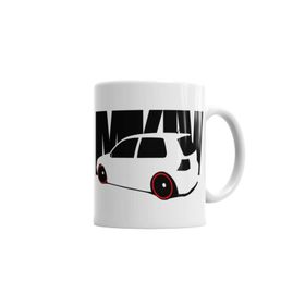 Baskı Dükkanı KB582 Golf Mk4 Porselen Kupa Bardak