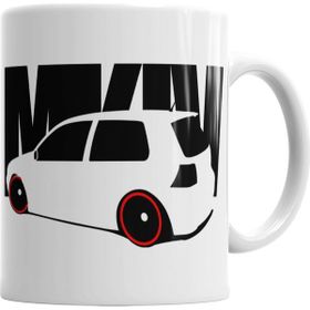 Baskı Dükkanı KB582 Golf Mk4 Porselen Kupa Bardak