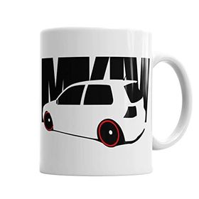 Baskı Dükkanı KB582 Golf Mk4 Porselen Kupa Bardak