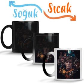Baskı Dükkanı KB5826 Dark Porselen Kupa Bardak