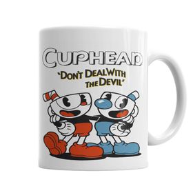 Baskı Dükkanı KB5835 Cuphead Two Porselen Kupa Bardak