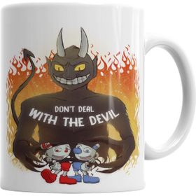 Baskı Dükkanı KB5838 Cuphead Porselen Kupa Bardak