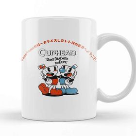 Baskı Dükkanı KB5838 Cuphead Porselen Kupa Bardak