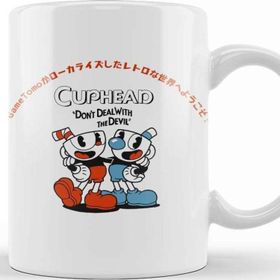 Baskı Dükkanı KB5838 Cuphead Porselen Kupa Bardak