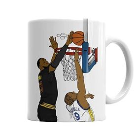 Baskı Dükkanı KB585 Golden State Warriors Porselen Kupa Bardak