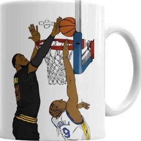 Baskı Dükkanı KB585 Golden State Warriors Porselen Kupa Bardak