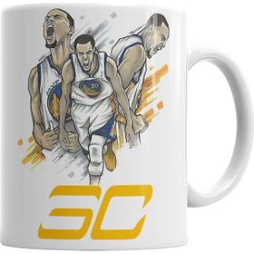 Baskı Dükkanı KB586 Golden State Porselen Kupa Bardak