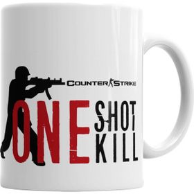 Baskı Dükkanı KB5863 Counter Strike Global Offensive Csgo Porselen Kupa Bardak
