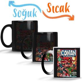 Baskı Dükkanı KB5870 Conan Porselen Kupa Bardak