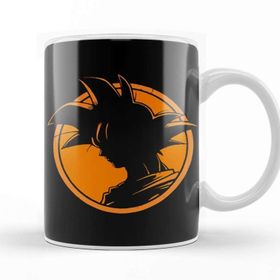 Baskı Dükkanı KB588 Goku Dragon Ball Porselen Kupa Bardak
