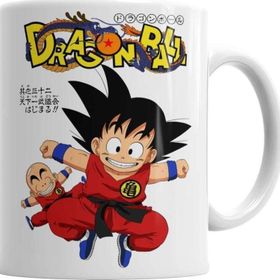 Baskı Dükkanı KB588 Goku Dragon Ball Porselen Kupa Bardak