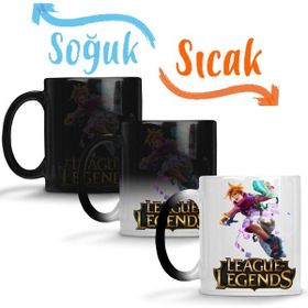 Baskı Dükkanı KB59 Arcade Ezreal Porselen Kupa Bardak