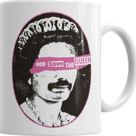 Baskı Dükkanı KB590 God Save The Queen Porselen Kupa Bardak