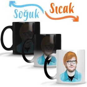 Baskı Dükkanı KB5918 Ed Sheeran Porselen Kupa Bardak