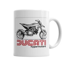 Baskı Dükkanı KB5923 Ducati Hypermotard Porselen Kupa Bardak