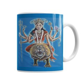 Baskı Dükkanı KB5924 Durga Porselen Kupa Bardak