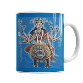 Baskı Dükkanı KB5924 Durga Porselen Kupa Bardak