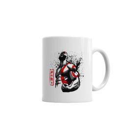 Baskı Dükkanı KB593 God Of War Silhouette Porselen Kupa Bardak