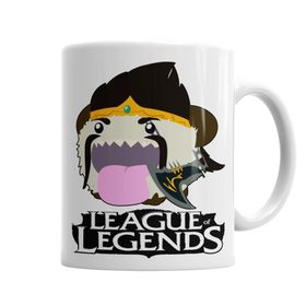 Baskı Dükkanı KB5931 Draven Poro Porselen Kupa Bardak
