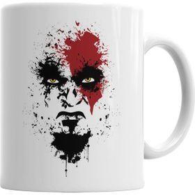Baskı Dükkanı KB594 God Of War Kratos Porselen Kupa Bardak