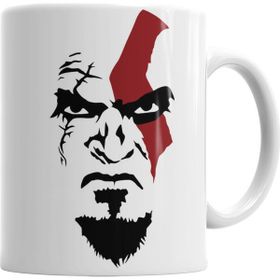 Baskı Dükkanı KB594 God Of War Kratos Porselen Kupa Bardak