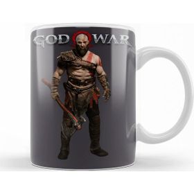 Baskı Dükkanı KB594 God Of War Kratos Porselen Kupa Bardak