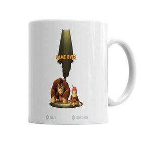 Baskı Dükkanı KB5957 Dom Quixote Porselen Kupa Bardak