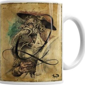 Baskı Dükkanı KB5957 Dom Quixote Porselen Kupa Bardak