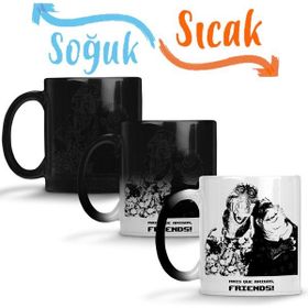 Baskı Dükkanı KB5972 Dinossauro Friends Porselen Kupa Bardak