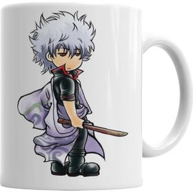 Baskı Dükkanı KB600 Gintama Gintoki Porselen Kupa Bardak