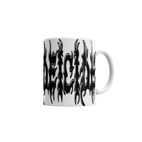 Baskı Dükkanı KB6000 Deicide Logo Porselen Kupa Bardak