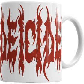 Baskı Dükkanı KB6000 Deicide Logo Porselen Kupa Bardak