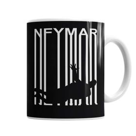 Baskı Dükkanı KB6001 Futebol Raiz Camisa Neymar Porselen Kupa Bardak
