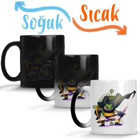 Baskı Dükkanı KB6006 Frog Porselen Kupa Bardak