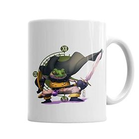 Baskı Dükkanı KB6006 Frog Porselen Kupa Bardak