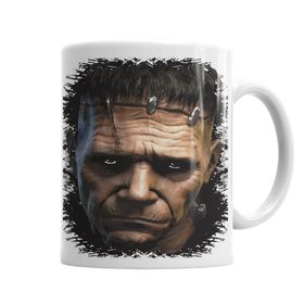 Baskı Dükkanı KB6023 Frankenstein Porselen Kupa Bardak