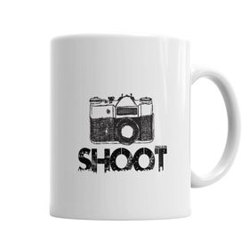 Baskı Dükkanı KB6027 Fotoğraf Shoot Zero Porselen Kupa Bardak