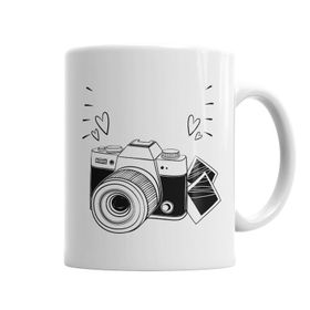 Baskı Dükkanı KB6029 Fotografia Just Say Cheese Fotograf Porselen Kupa Bardak