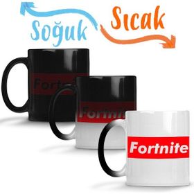 Baskı Dükkanı KB6034 Fortnite Supreme Porselen Kupa Bardak
