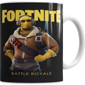 Baskı Dükkanı KB6035 Fortnite Raptor Porselen Kupa Bardak