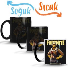 Baskı Dükkanı KB6035 Fortnite Raptor Porselen Kupa Bardak